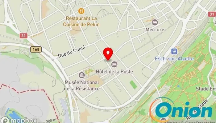 Kaart vun Restaurant La Fiorentina Restaurant zu Esch an der Alzette
