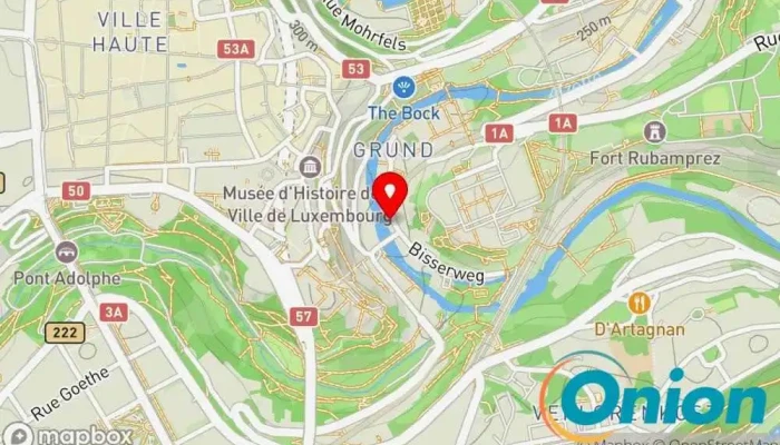Kaart vun Restaurant Mosconi Restaurant zu Luxemburg