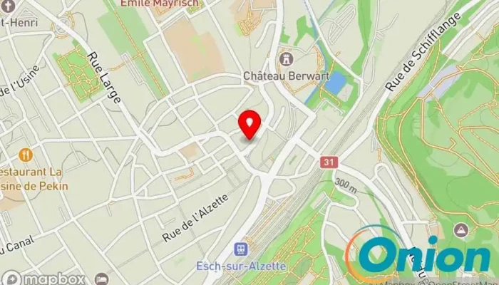 Kaart vun Richer Consulting Sàrl IT-Berater zu Esch an der Alzette