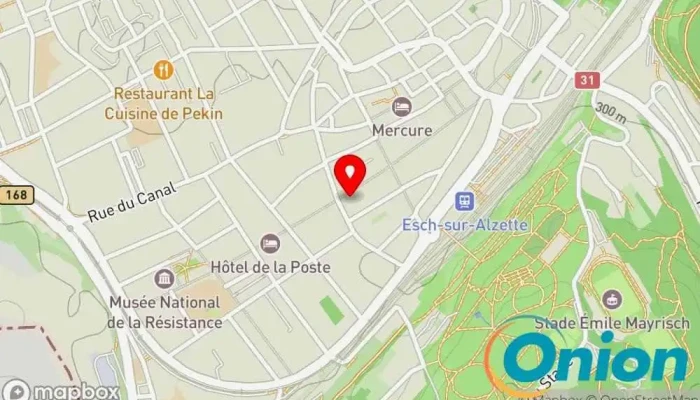 Kaart vun Rittalili Restaurant zu Esch an der Alzette