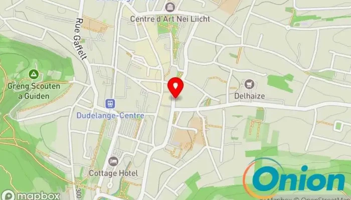 Kaart vun Rucolino Veganes Restaurant zu Dudelange
