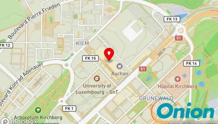 Kaart vun SAFFRON Persisches Restaurant zu Luxemburg