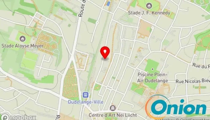 Kaart vun SANI Thermes Kleck Sàrl Sàrl Heizungsmonteur zu Dudelange