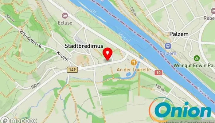 Kaart vun Schindera SARL Elektriker zu Stadtbredimus