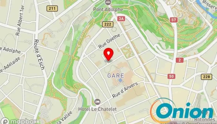 Kaart vun SECURE-IT Luxembourg Computersupport und -dienste, IT-Berater, Computersicherheitsdienst zu Luxemburg