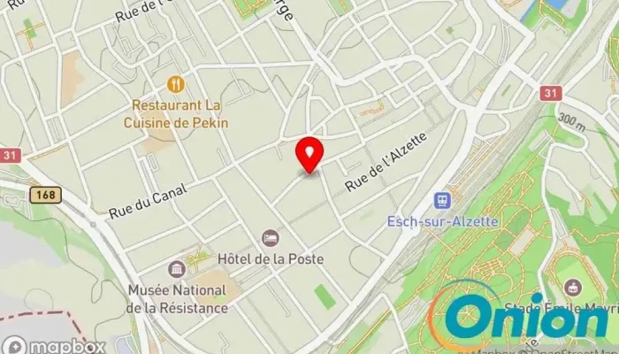 Kaart vun Securité Electrique Sàrl Sàrl Elektrofachgeschäft zu Esch an der Alzette