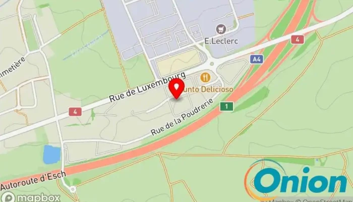 Kaart vun Ser-Tec Sàrl Reparaturservice zu Leudelingen