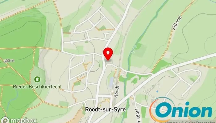 Kaart vun Serge Frieden Garten & Landschaftsbau Sàrl Gärtner, Garten, Landschaftsgestalter, Rasenpflegedienst, Betrieb für Baumarbeiten zu Betzdorf