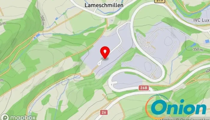 Kaart vun Servalux SA Drechsler, Aluminiumrahmenanbieter, Aluminiumfenster, Carport- und Laubenbau, Garagentoranbieter, Kunststofffenster, Fensteranbieter zu Wiltz