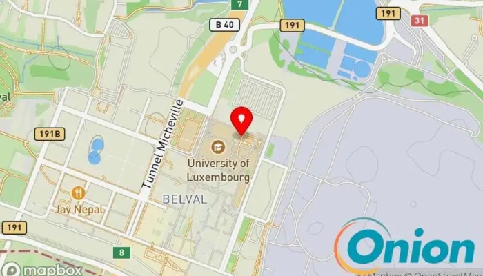 Kaart vun Service .lu (Fondation Restena) Internetanbieter zu Esch an der Alzette