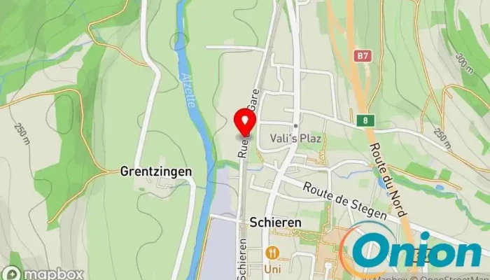 Kaart vun Sofico Sa Maler, Auftragnehmer zu Schieren