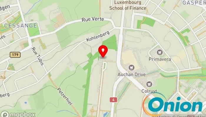 Kaart vun SoftwareOne Luxembourg SARL Softwareentwickler/-hersteller, Computersupport und -dienste zu Luxemburg