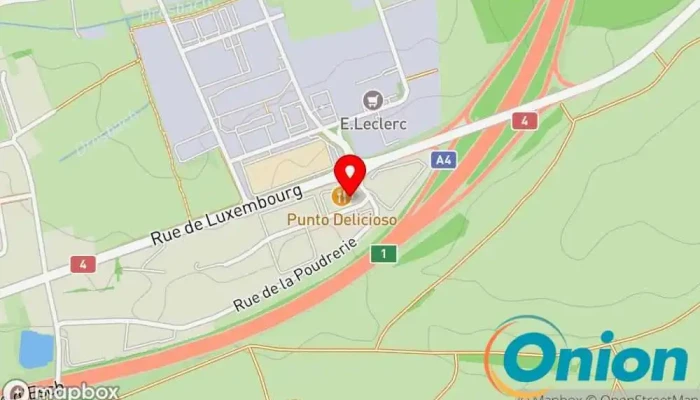 Kaart vun Sopra Steria PSF Luxembourg S.A. Geschäftsstelle zu Leudelingen