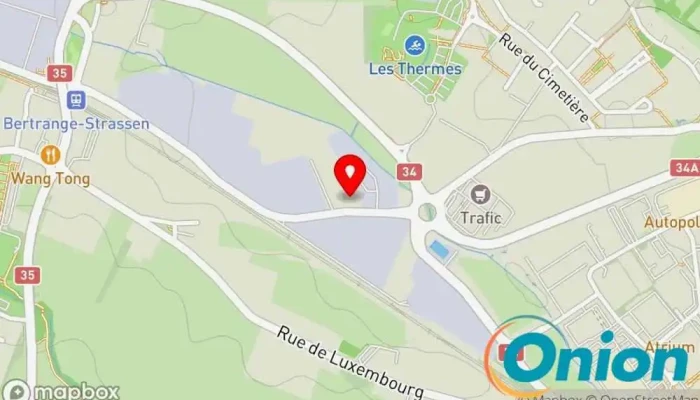 Kaart vun SP CLEAN Sàrl Reinigungsdienst, Hausmeisterservice zu Bertrange