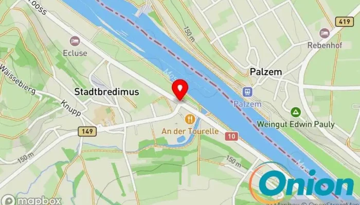 Kaart vun Stadtbredimus  zu Stadtbredimus