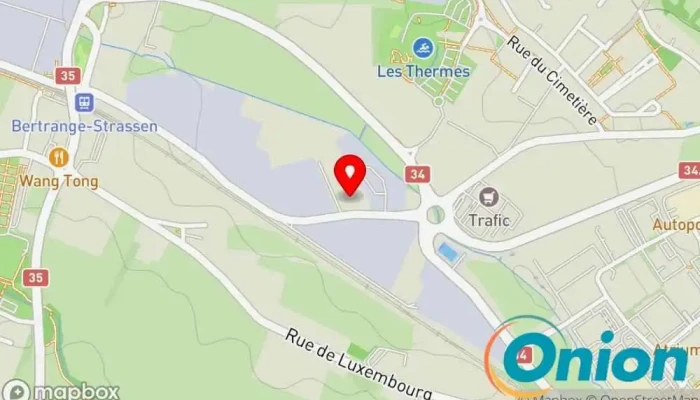 Kaart vun STS Luxembourg Schlüsselnotdienst zu Bertrange