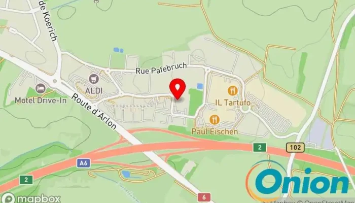 Kaart vun System Solutions Luxembourg by Trustteam IT-Berater, Computersupport und -dienste zu Mamer