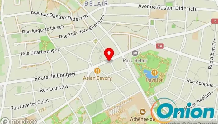 Kaart vun Tapissier Ebeniste Blondel & Fils Polstergeschäft, Restaurierungsdienst für antike Möbel, Kunstrestaurator, Möbelreparatur-Werkstatt zu Luxemburg