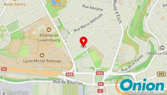 Kaart vun Tecelec Electricité Elektriker zu Luxemburg