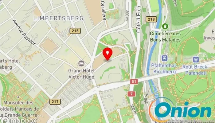 Kaart vun Thermogaz Heizungs- und Klimatechnikbetrieb zu Luxemburg