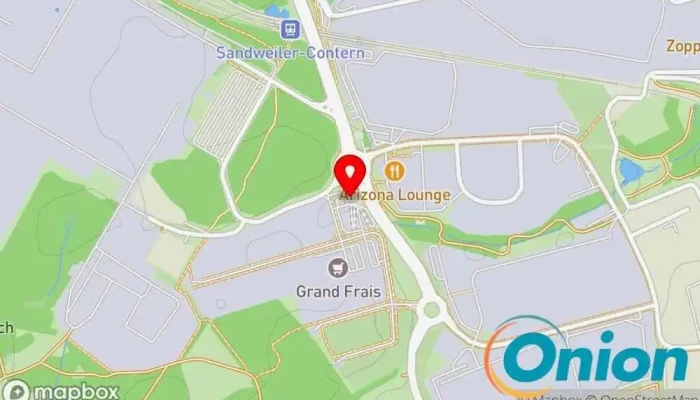 Kaart vun TotalEnergies-Ladestation Ladestation für Elektrofahrzeuge zu Contern