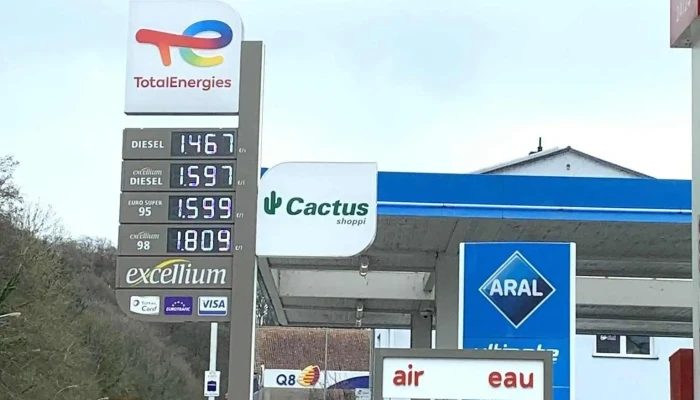 Totalenergies Mondorf Aussenbereich - Bad Mondorf