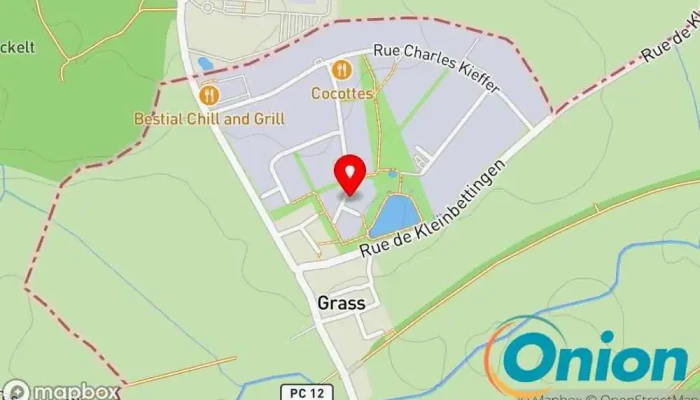 Kaart vun Tradimex Sarl Fensteranbieter, Türfachhandel, Garagentoranbieter zu Steinfort