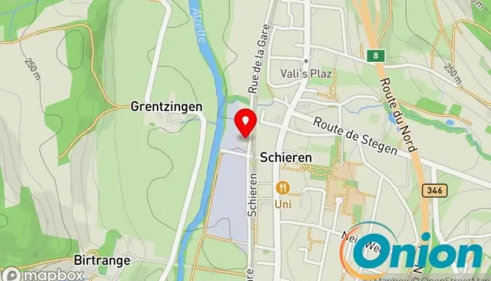 Kaart vun Uewen & Feier Fachhandel für Kaminöfen zu Schieren