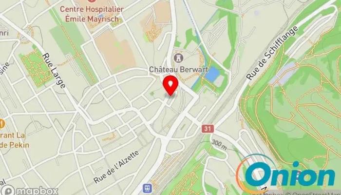 Kaart vun Vert Création Landschaftsgestalter zu Esch an der Alzette