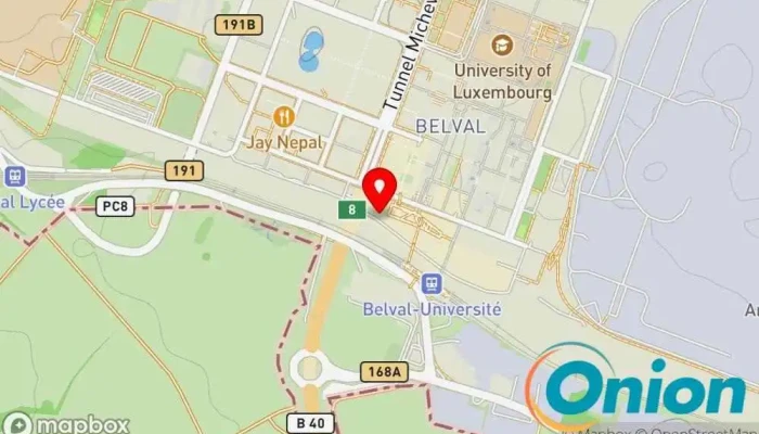 Kaart vun VIP Home Car Wash S.A.R.L. Autowäsche zu Esch an der Alzette