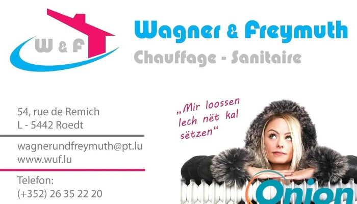 Wagner Und Freymuth Chauffage -    Sanitaire Vom Inhaber - Bous-waldbredimus