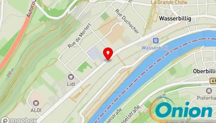 Kaart vun Wilh. F. Schmitz Electro-Technique Sàrl Elektriker zu Mertert