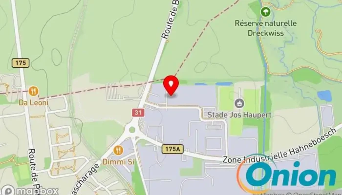 Kaart vun WRS ENERGY S.A. Elektroinstallationsdienst zu Differdange